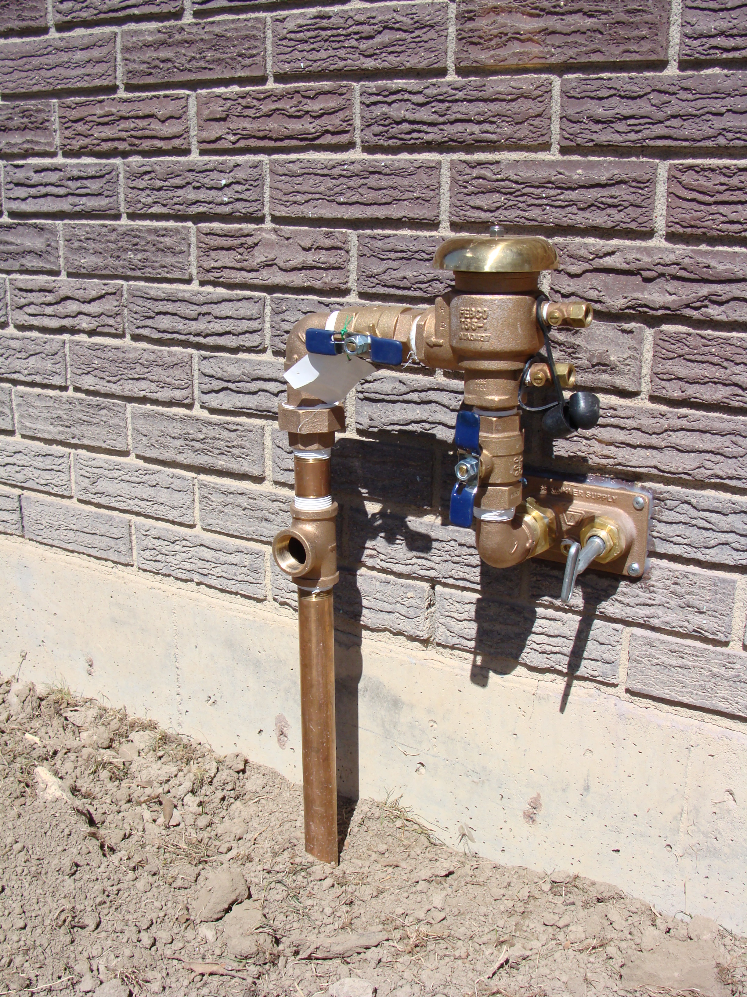 Backflow Preventer - Sprinkler Installation